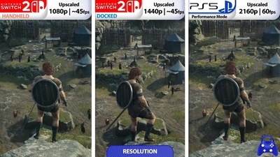 Dragon's Dogma 2: Graphics Comparison of Nintendo Switch 2 and PS5
