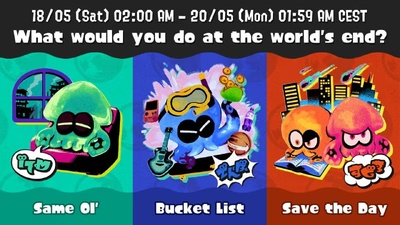 Наступний Splatfest у Splatoon 3 пройде з 18 по 20 травня