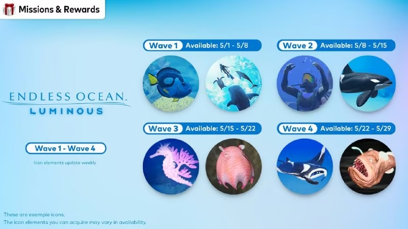 Отримайте іконки Endless Ocean Luminous в Nintendo Switch Online до 29 травня