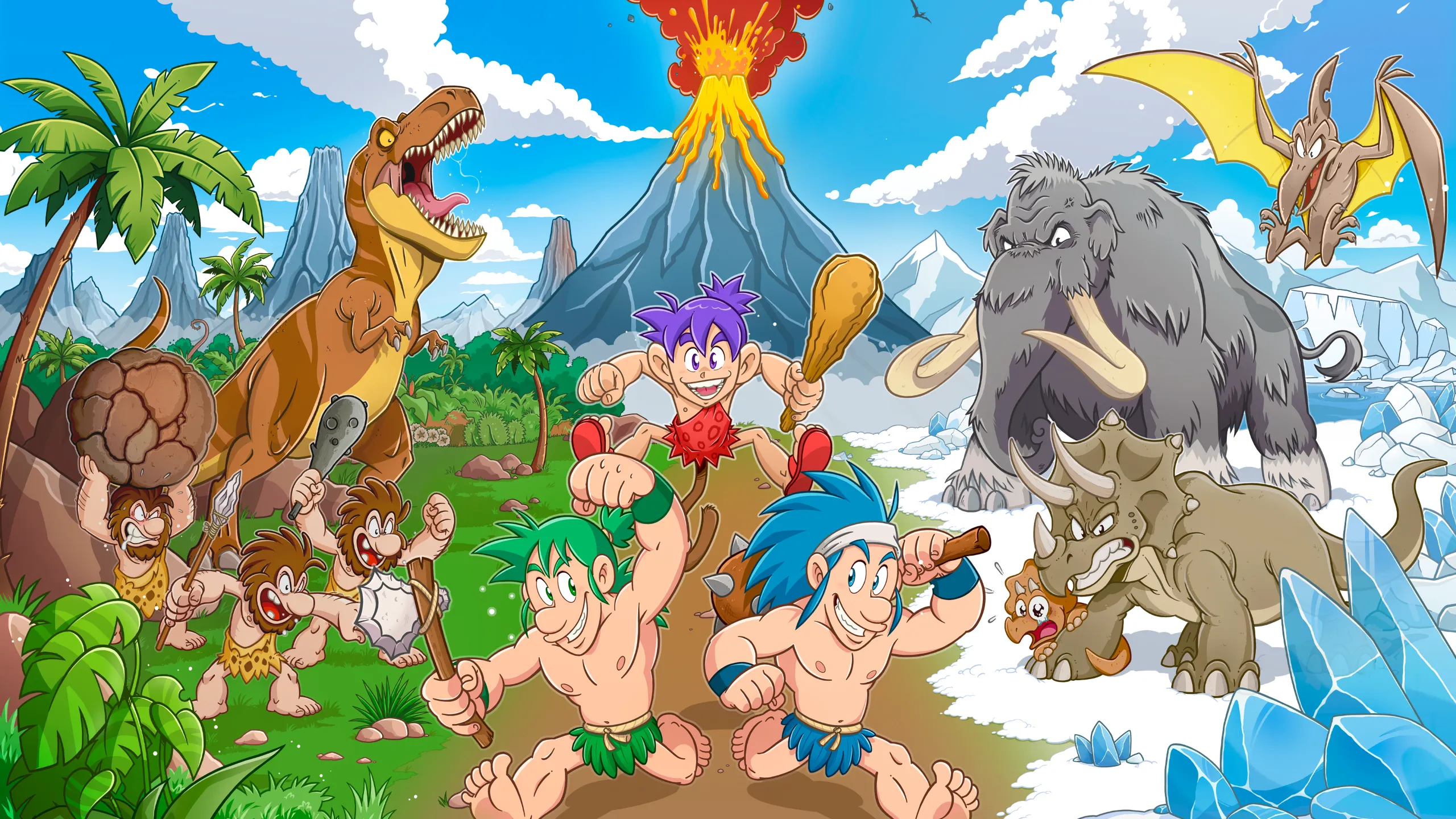 Joe & Mac Retro Collection Coming to Nintendo Switch and Switch 2 in Late October