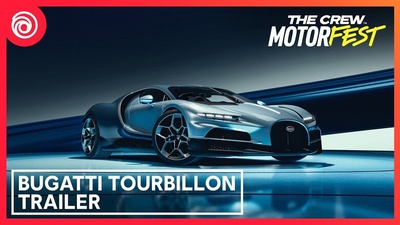 Гіперкар Bugatti Tourbillon мчить до The Crew Motorfest на Switch 2