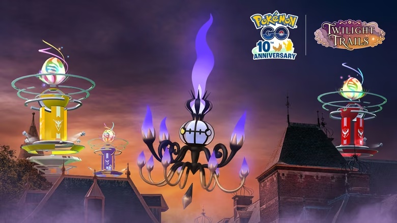 Pokémon GO to Host Chandelure Super Mega Raid Day on Halloween 2026