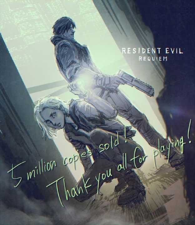 Продажі Resident Evil досягли 5 мільйонів копій
