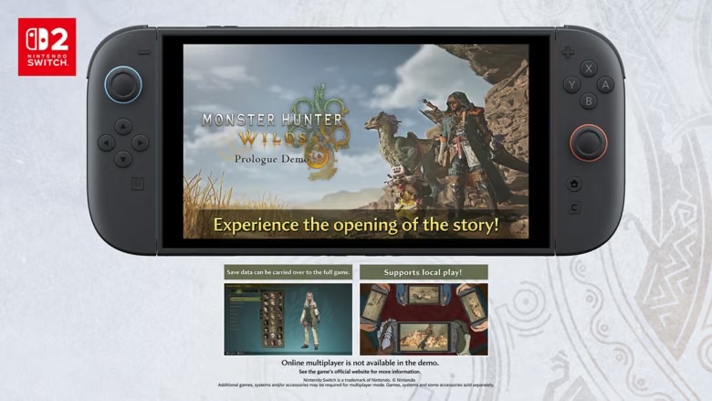 Безкоштовна демоверсія Monster Hunter Wilds вийде на Switch 2 уже 19 жовтня