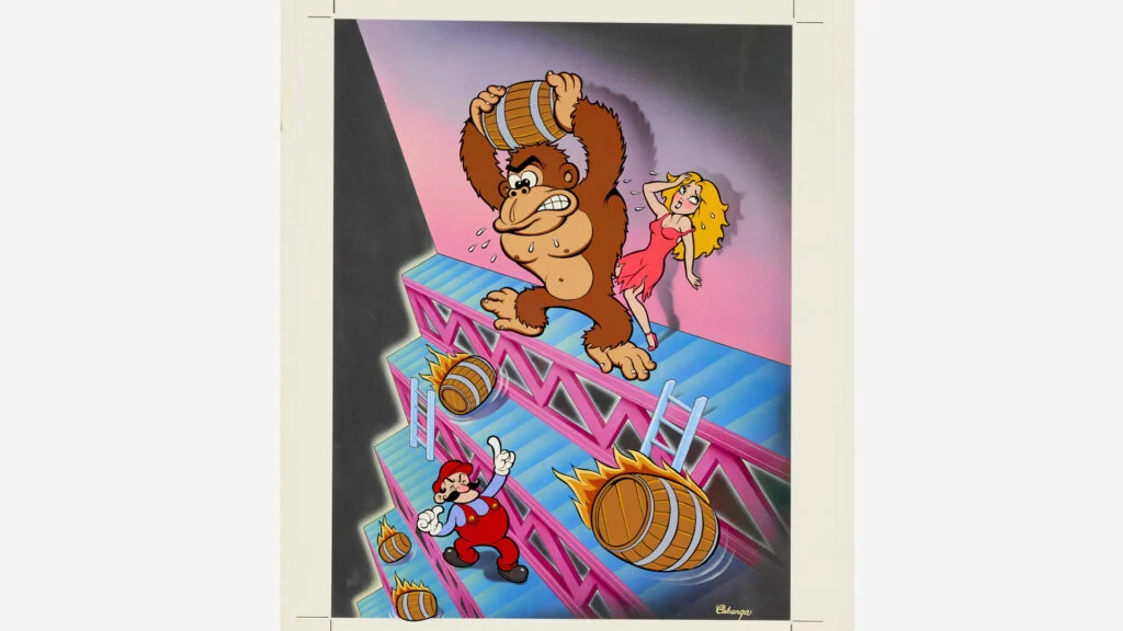 Екс-співробітник Nintendo виставив на аукціон оригінальний арт Donkey Kong