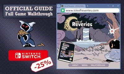 Isle of Reveries отримала офіційний сайт із проходженням та знижку 25% на Switch