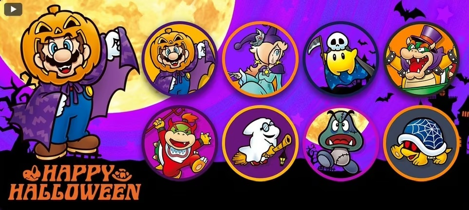Festive 2026 Halloween Icons Arrive on Nintendo Switch Online