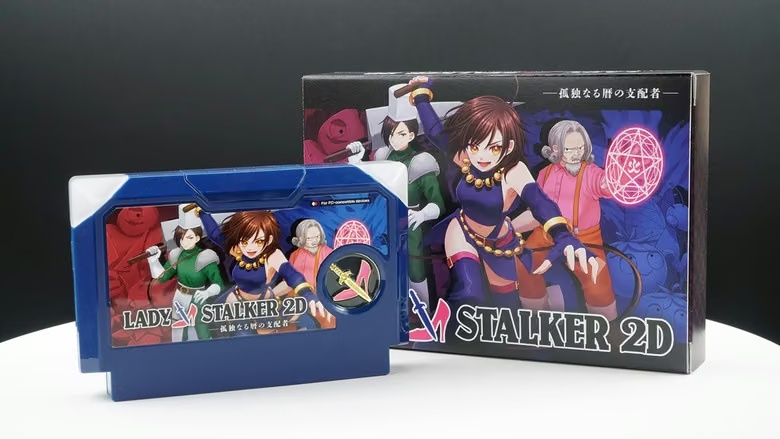 Lady Stalker 2D вийде на фізичних картриджах для Famicom завдяки успіху на Kickstarter