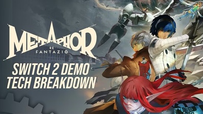 Digital Foundry протестували демоверсію Metaphor: ReFantazio для Switch 2