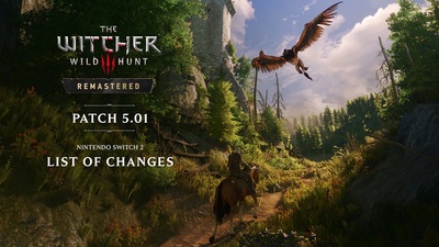 Оновлення 5.0.1 для The Witcher 3 Remastered уже доступне на Nintendo Switch 2