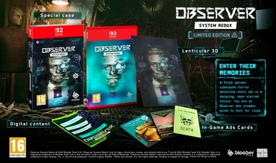 Observer: System Redux отримає фізичне видання Limited Edition для Switch 2
