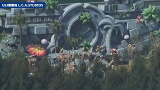 В Японії тестують новий атракціон Donkey Kong ride з вагонетками