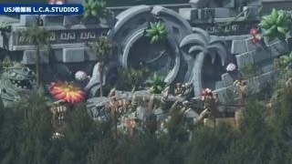 В Японії тестують новий атракціон Donkey Kong ride з вагонетками