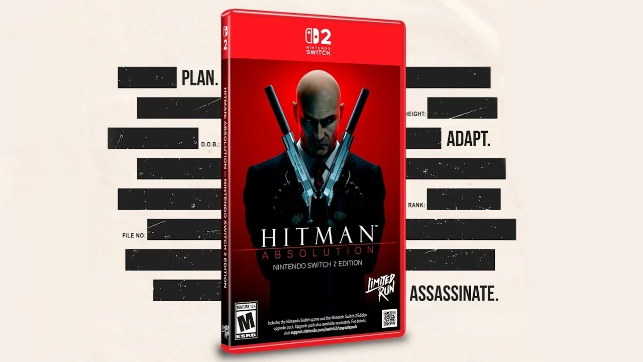 Hitman: Absolution – Nintendo Switch 2 Edition to Receive a Physical Cartridge Release