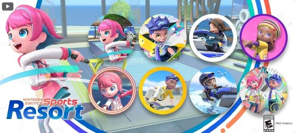 New Nintendo Switch Sports Resort Icons Appear on Nintendo Switch Online