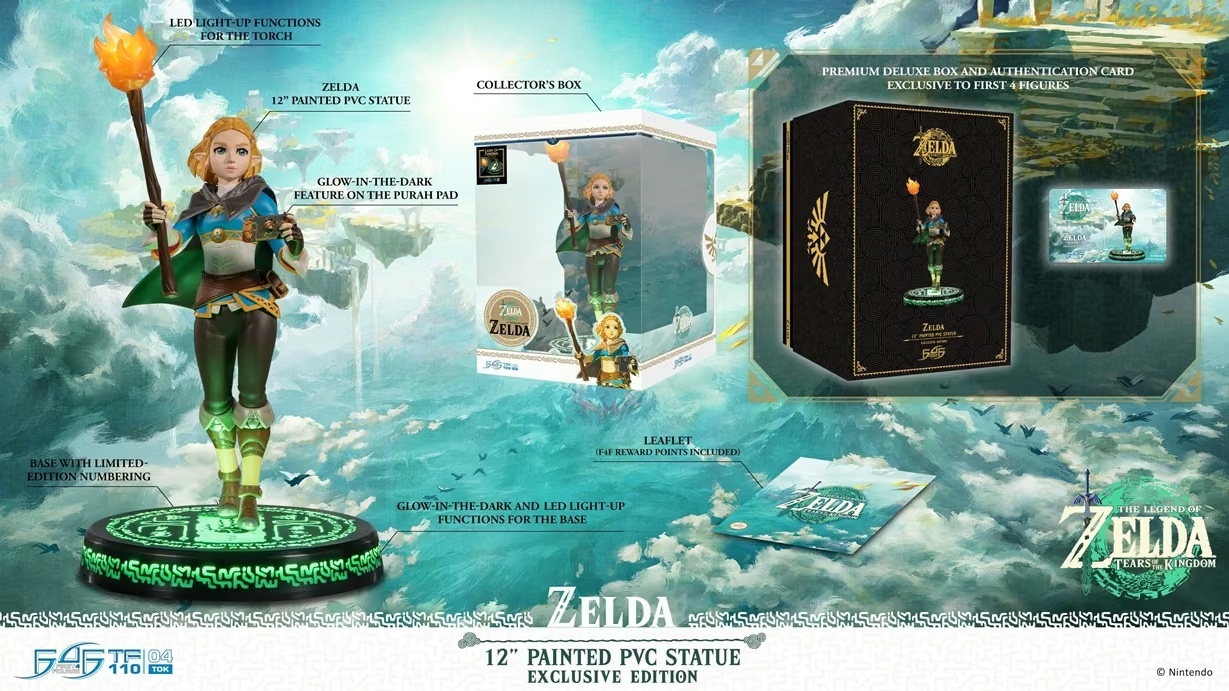 Tears of the Kingdom to Get a New Zelda Statue from First 4 Figures