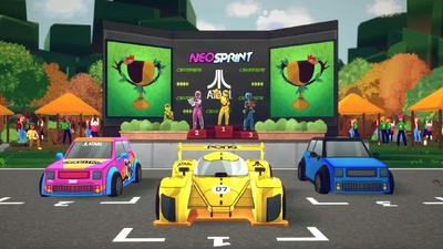 Atari анонсувала NeoSprint: гонки з видом згори та редактором трас