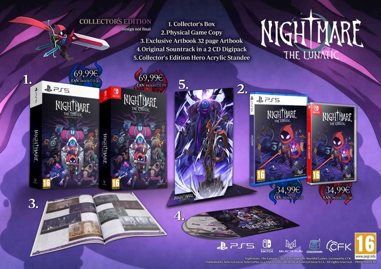 Nightmare: The Lunatic отримала фізичні видання для Nintendo Switch