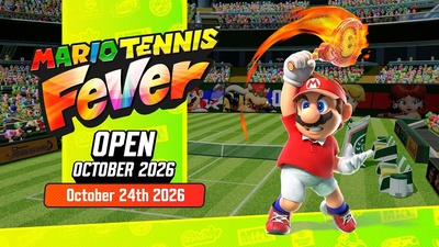Турнір Mario Tennis Fever Open відбудеться 24 жовтня 2026 року