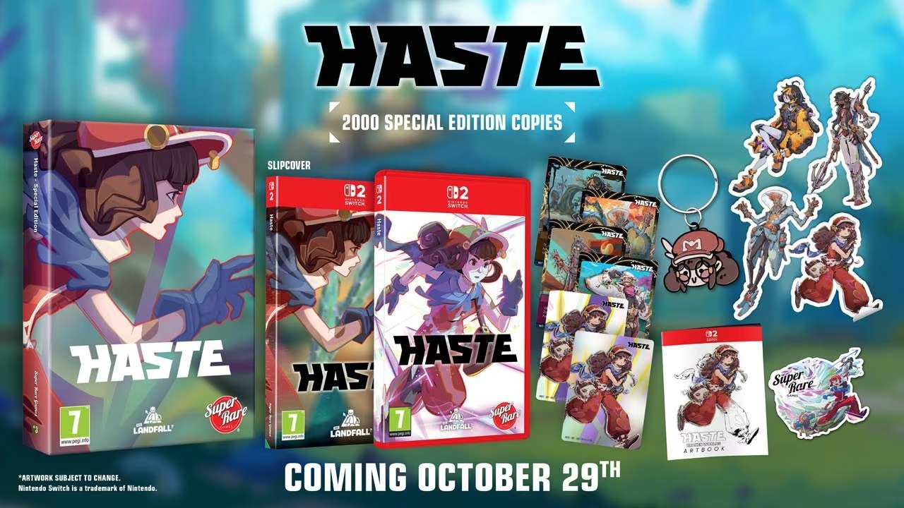 Haste отримає фізичне видання для Nintendo Switch 2