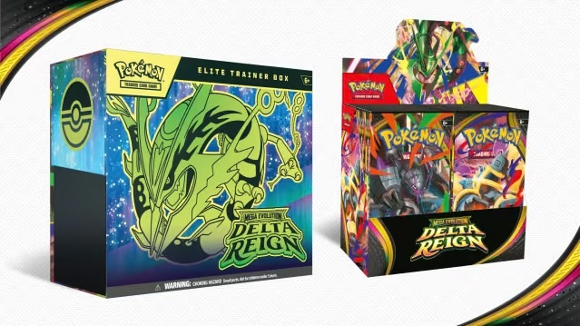 Pokémon TCG: Overview of Mega Evolution — Delta Reign Expansion Products