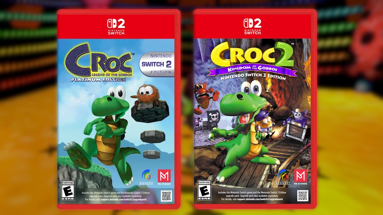 Croc 1 and 2 to get Nintendo Switch 2 versions and physical editions