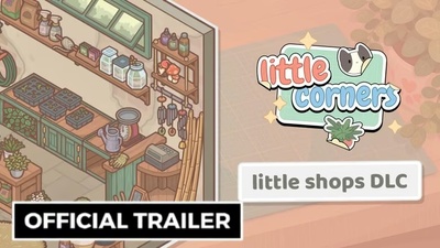 Для затишного стікербука Little Corners анонсовано DLC «Little Shops»