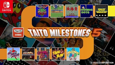 Анонсовано збірку ретро-класики Taito Milestones 5 для Nintendo Switch