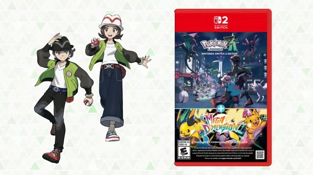 Pokémon Legends: Z-A and the Mega Dimension DLC Released on Nintendo Switch 2