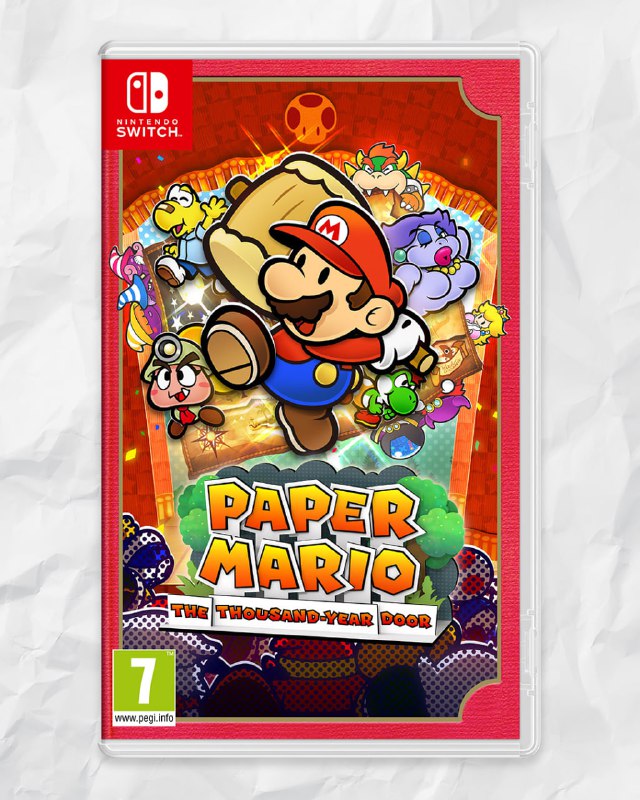 Різниця в обкладинках Paper Mario: The Thousand-Year Door у різних регіонах
