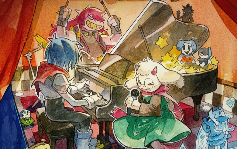 DELTARUNE Piano Collections, Vol. 2 Piano Album Released: Vinyl, CD, and Sheet Music