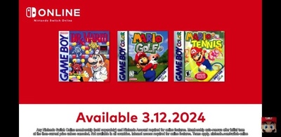 12 березня Dr. Mario, Mario Golf та Mario Tennis поповнять Nintendo Switch Online