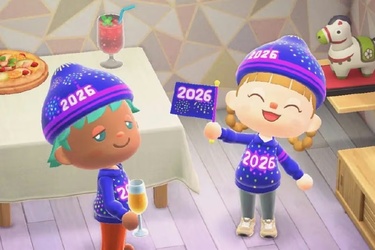 Безкоштовні новорічні предмети в Animal Crossing: New Horizons