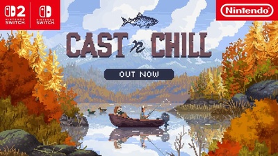 Симулятор рибалки Cast n Chill вийшов на Switch та Switch 2