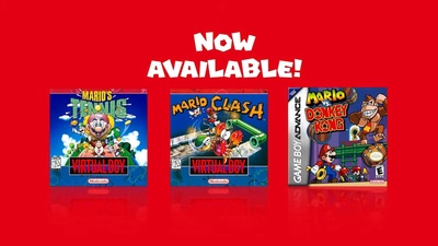 Святкуйте День Маріо з новими іграми для Virtual Boy та Game Boy Advance