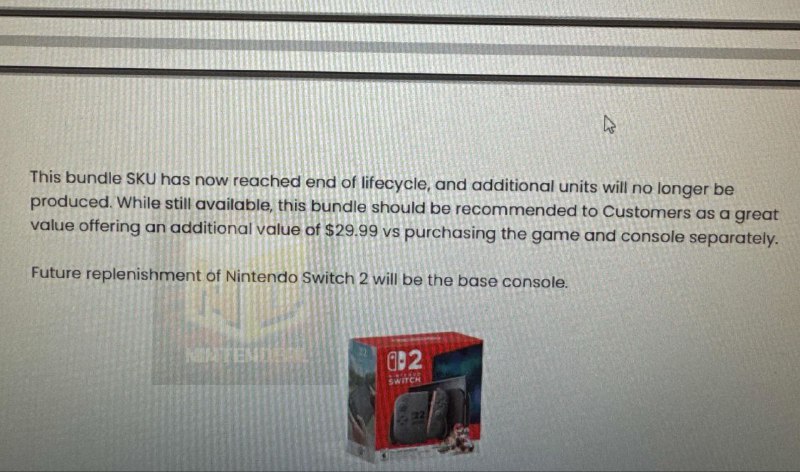 У США розпродають останні бандли Switch 2 з Mario Kart World