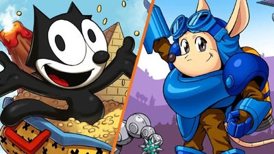 Konami випустить збірки Felix the Cat та Rocket Knight на Switch