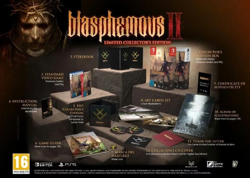 Blasphemous 2 отримає лімітоване фізичне видання на початку 2024 року