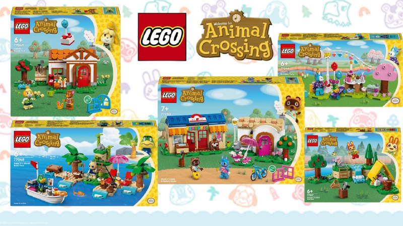 Перші фото наборів LEGO Animal Crossing