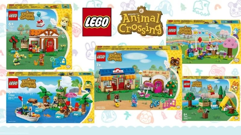 Перші фото наборів LEGO Animal Crossing