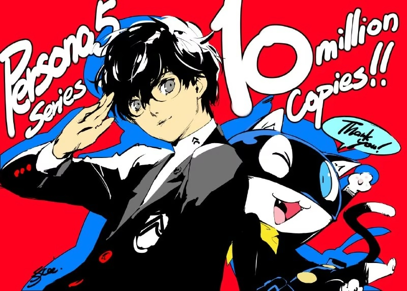 Продажі серії Persona 5 перевищили 10 мільйонів копій