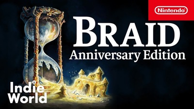 Braid: Anniversary Edition офіційно вийде на Nintendo Switch 30 квітня