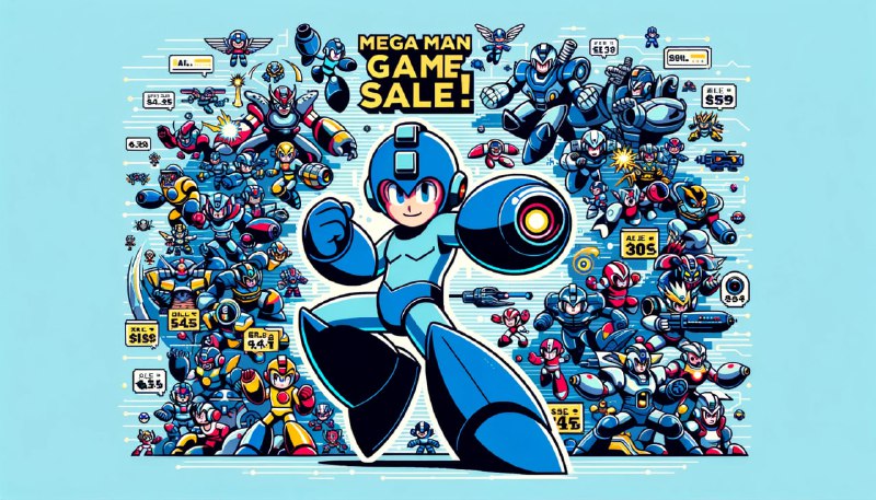 Знижки на серію ігор Mega Man в Nintendo eShop