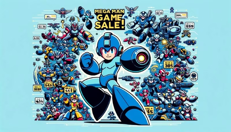 Знижки на серію ігор Mega Man в Nintendo eShop