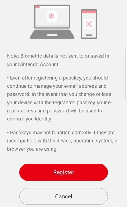 Відтепер заходити у свій Nintendo-акаунт можна за допомогою Passkey.