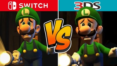 Luigi's Mansion 2: порівняння графіки на Nintendo Switch та 3DS