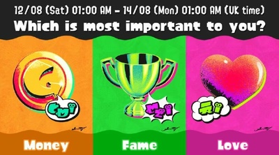 Splatfest у Splatoon 3: Гроші, слава чи кохання?