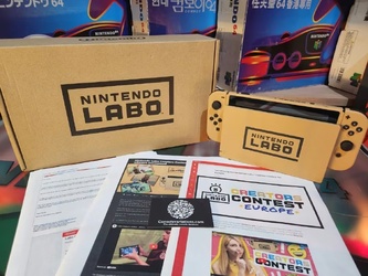 Колекціонери придбали рідкісну консоль Nintendo Switch LABO Edition