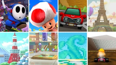 Траси першої хвилі DLC для Mario Kart 8 Deluxe