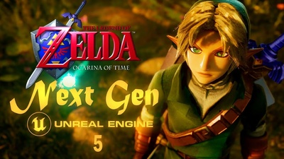 Озеро Хайлія із Zelda: Ocarina of Time відтворили на Unreal Engine 5